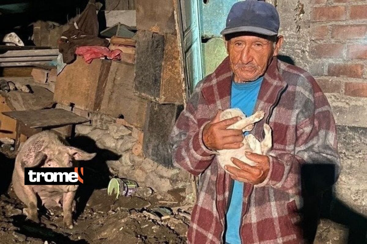 Se busca ayudar a una persona de la tercera edad, que lo perdió todo