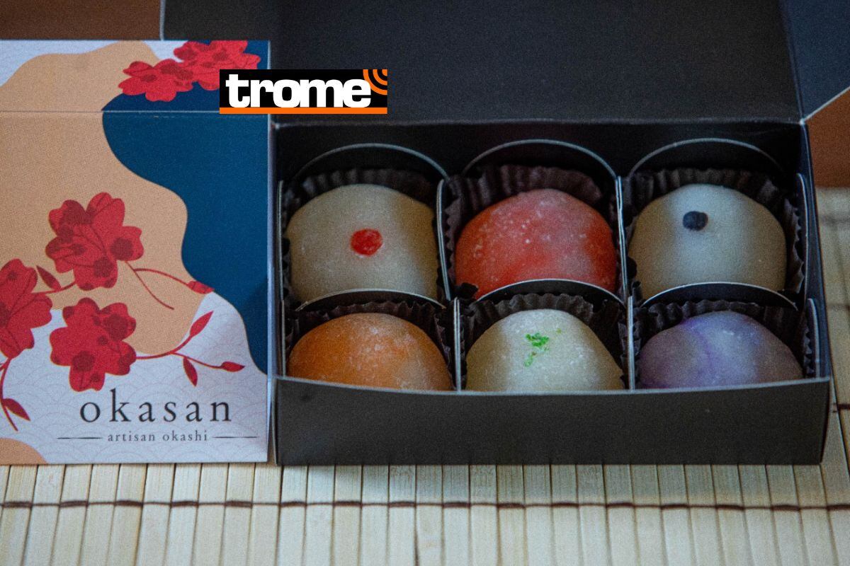LEstos postrecitos están muy en tendencia para la gente que sigue la cocina nikkei, los encuentran en todas partes y ahora los podrán degustar en varios sabores y rellenos.
Foto: Britanie Arroyo.