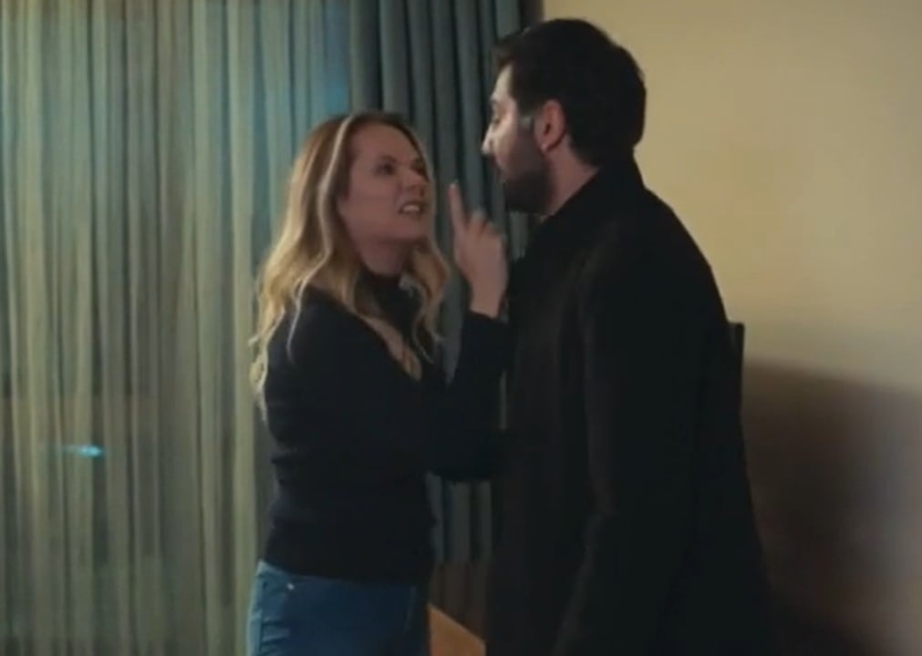 Leyla y Aras en la telenovela "Infiel" (Foto: Aslı Orcan/Instagram)