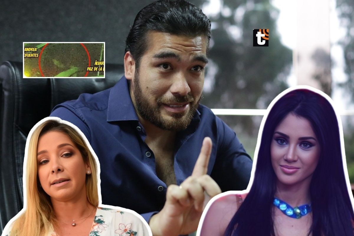 Álvaro Paz de la Barra es captado besando a Andrea Cifuentes tras asegurar que es 'chapado a la antigua'.