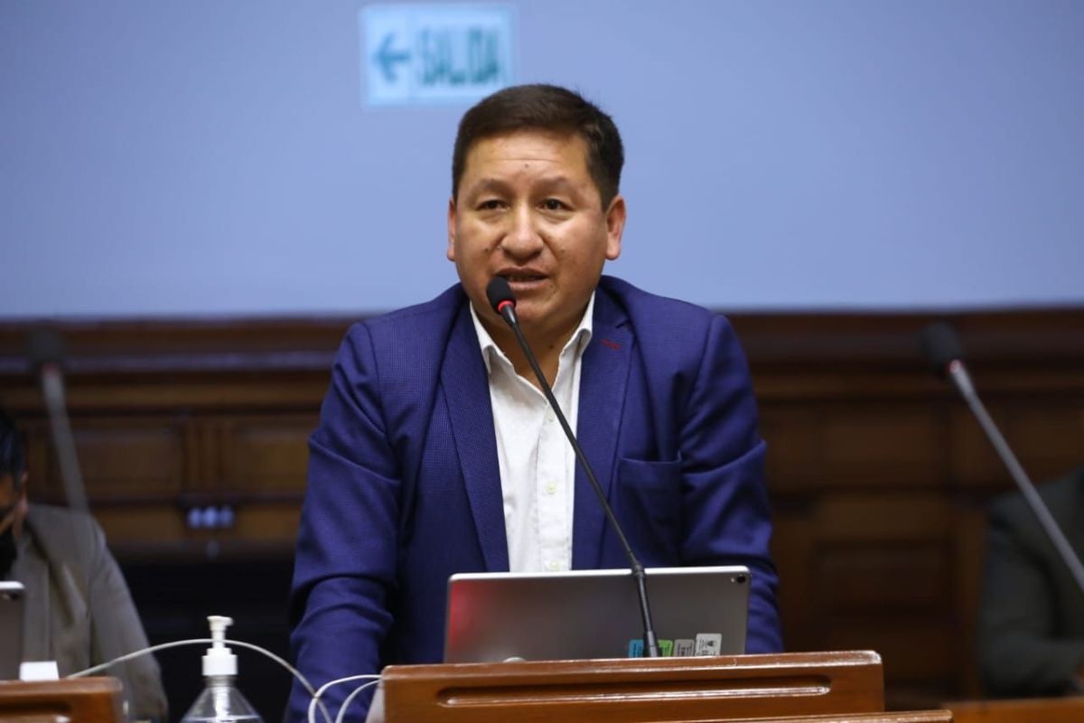 El congresista Guido Bellido (Foto: Congreso)