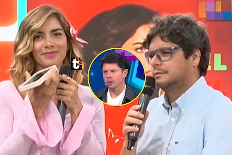 Korina Rivadeneira llama a Mario Hart en pleno programa y lo deja desconcertado: “¿Qué te pasa?”