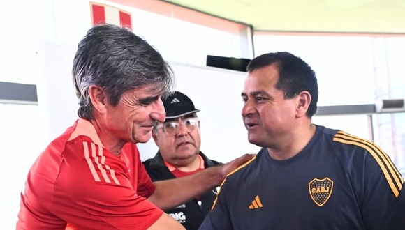 Boca juniors entrena en Videna previo a duelo ante Alianza Lima