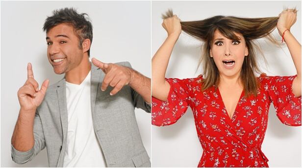 Renzo Schuller y Patricia Portocarrero protagonizarán la puesta en escena “Pili y Nano, terapia de parejas”. (Fotos: Laporto Producciones)
