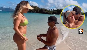 Alejandra Baigorria y Said Palao se comprometieron en Filipinas: Rubia rompió en llanto tras dar el ‘sí'