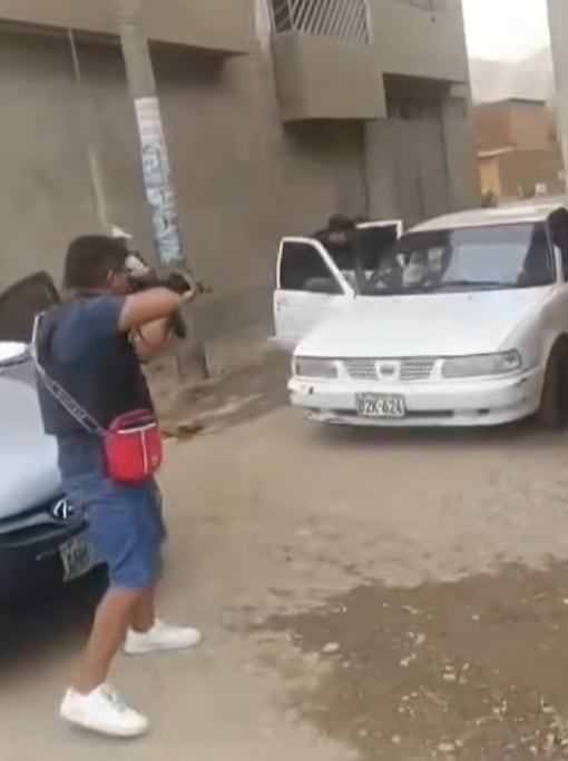 Banda fue detenida en dos intervenciones. (Captura Tv Perú)