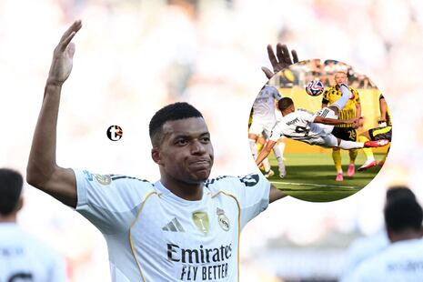 Real Madrid termina sufriendo y avanza a las semifinales tras vencer 3-2 al Dortmund con golazo de Mbappé