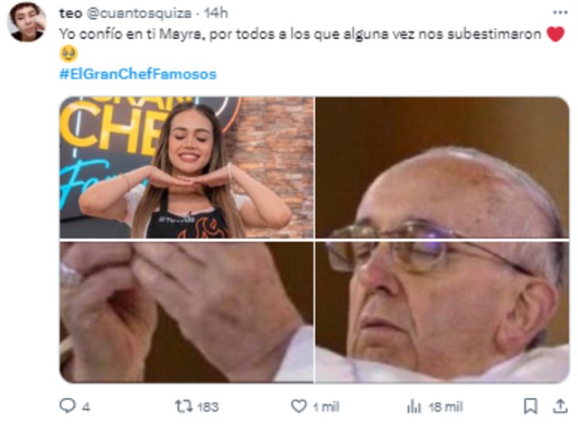 Salen los más divertidos memes de la gran final de El Gran Chef Famosos La Revancha