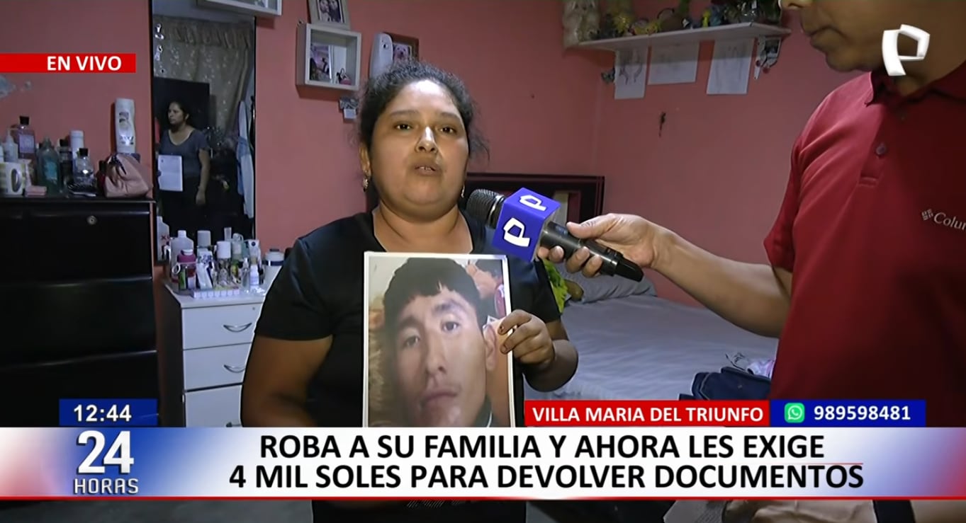 Familia le abrió las puertas de su casa a su sobrino por solidaridad, pero fueron víctimas de robo.