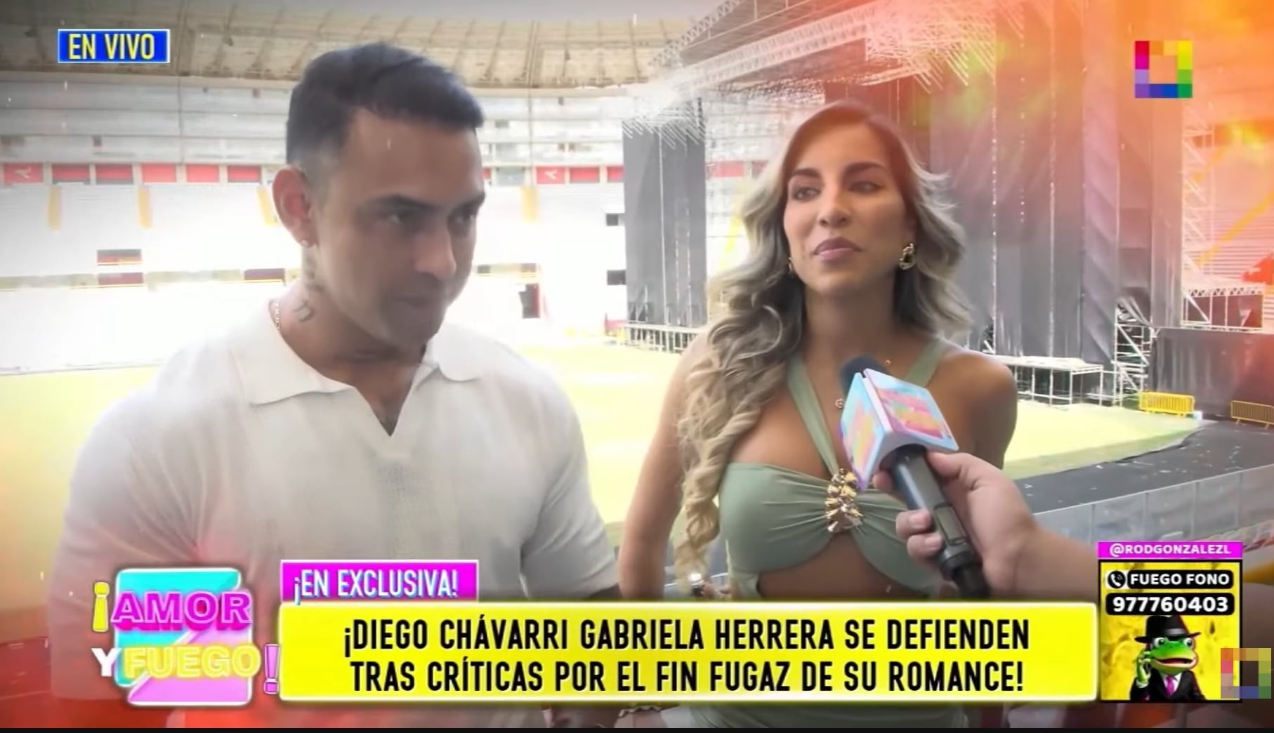 Gabriela Herrera aseguró tener su carácter y negó ser influenciada por Diego Chavarri