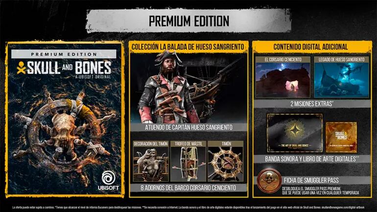 Skull and Bones Premium Edition.