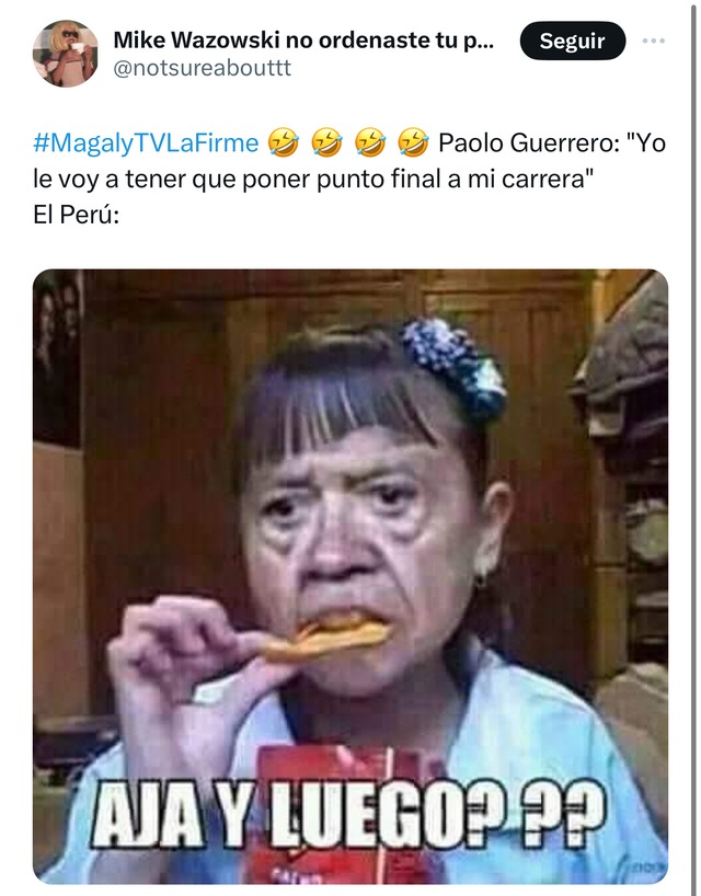 TROME | Paolo Guerrero y Acuña protagonizan los más divertidos memes de redes sociales (Fotos: Twitter)