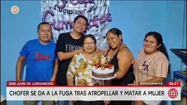 San Juan de Lurigancho: conductor atropella y mata a vendedora de emoliente y se da a la fuga/ América Noticias