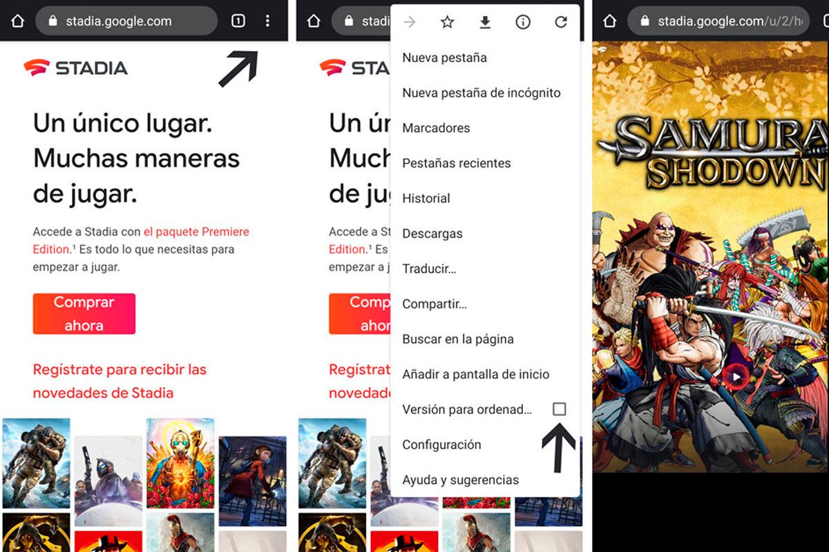 ¿Quieres jugar Google Stadia en un smartphone no compatible? Esto es lo que tienes que hacer. (Foto: Google)