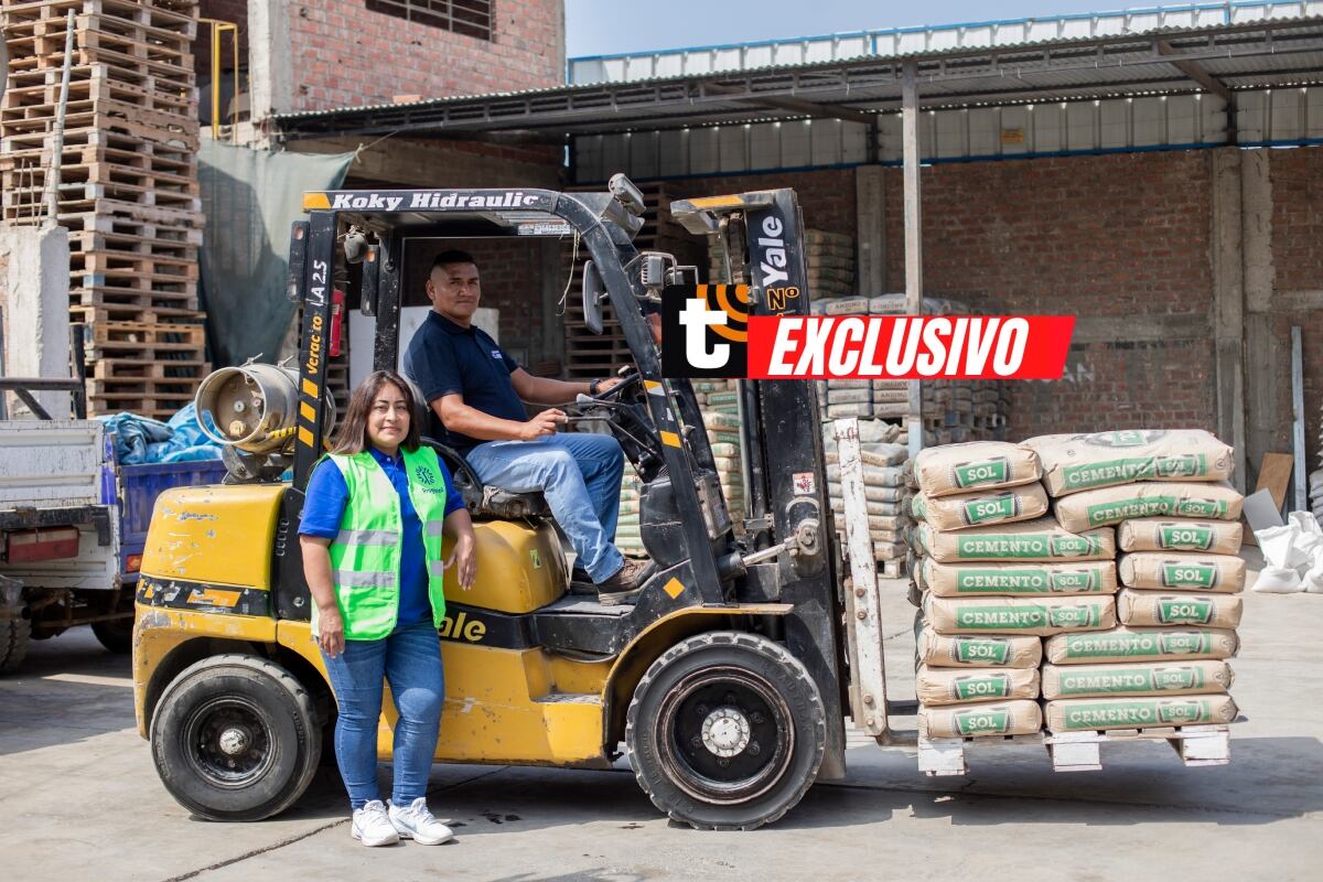 Claribel, emprendedora ferretera de Huacho. Foto: Britanie Arroyo / Exclusivo Trome.