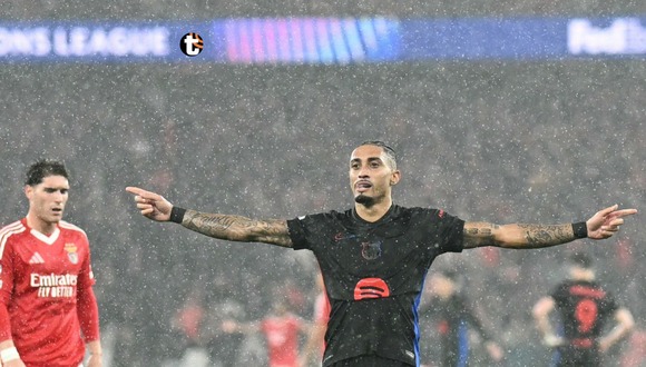 Raphinha puso el 5-4 para el Barcelona. (Video: Live 3)