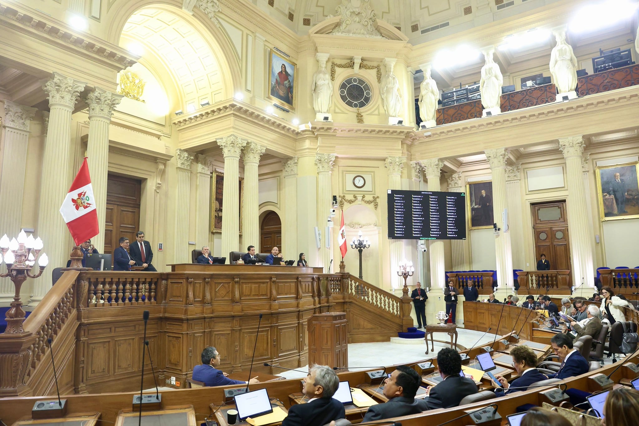 Cámara del Senado.