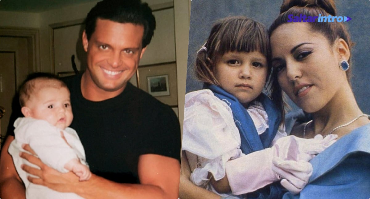 Luis Miguel y Michelle Salas.