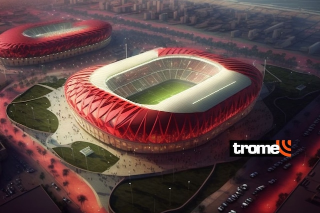 Así lucirían los estadios en Perú si se realizara un Mundial de Futbol en el país, según la Inteligencia artificial (Foto: Trome)