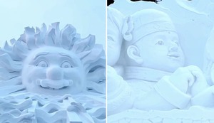 Harbin, “ciudad de hielo” de China que sorprende al mundo con sus esculturas de nieve