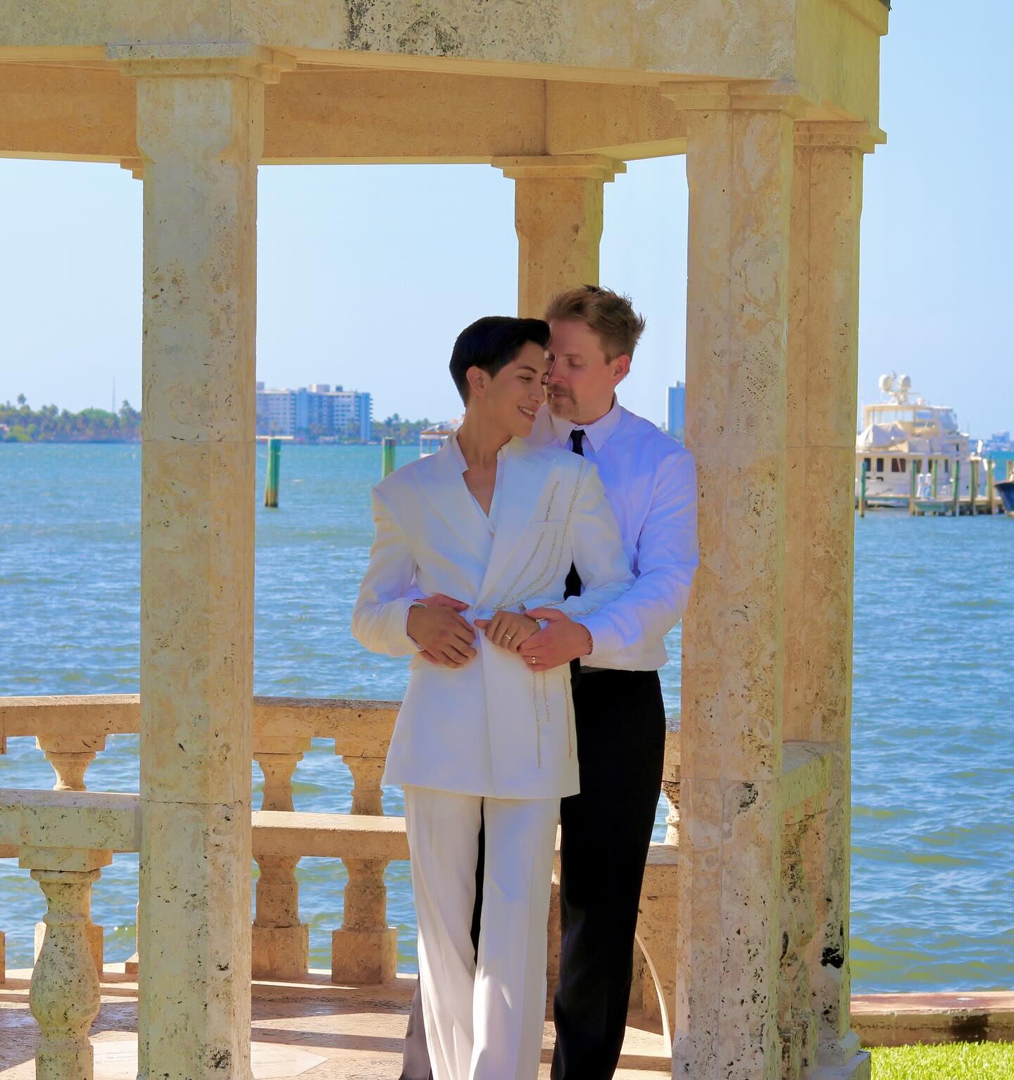 Antonio Tafur compartió las fotos de su matrimonio en su Instagram.