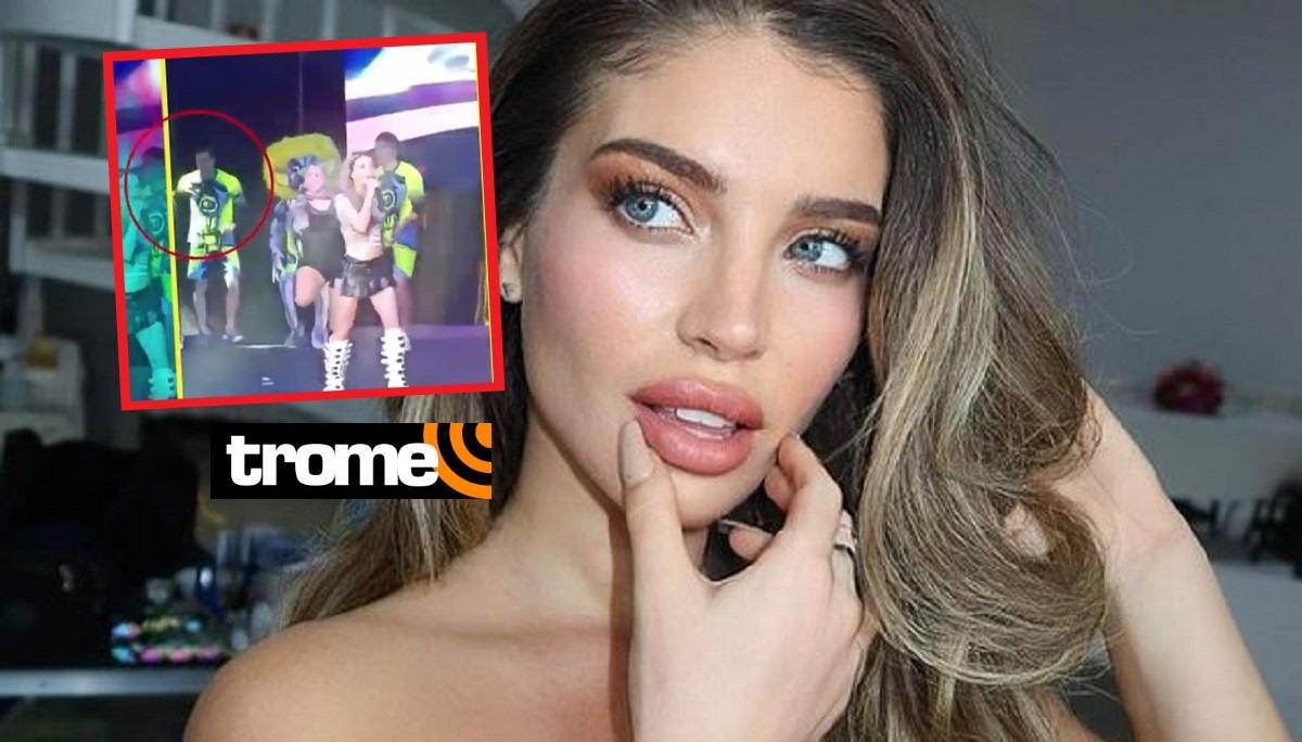 Flavia Laos presentó número musical en el circo de "Esto es guerra". (Foto: Willax TV/@flavialaosu).