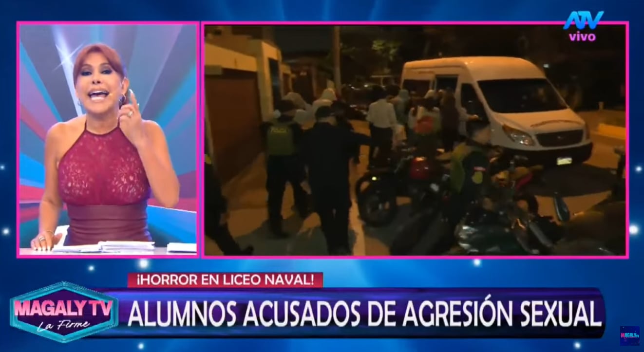 Magaly Medina cuestiona la violencia entre escolares.