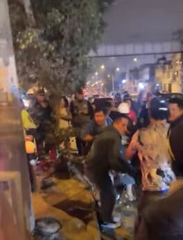 Delincuentes matan a policía en Los Olivos