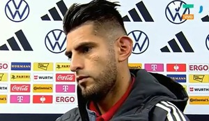 Carlos Zambrano se luce hablando alemán tras partido amistoso