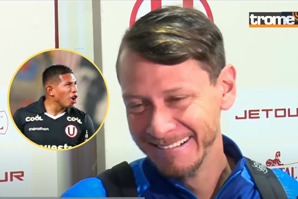 Diego Penny se rie sobre incidente con Edison Flores (Foto : @golperu)