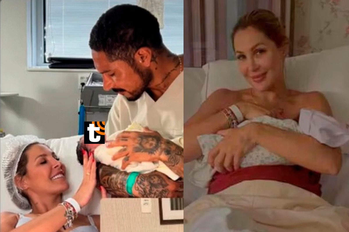 Ana Paula Consorte y Paolo Guerrero tuvieron a su segundo hijo.