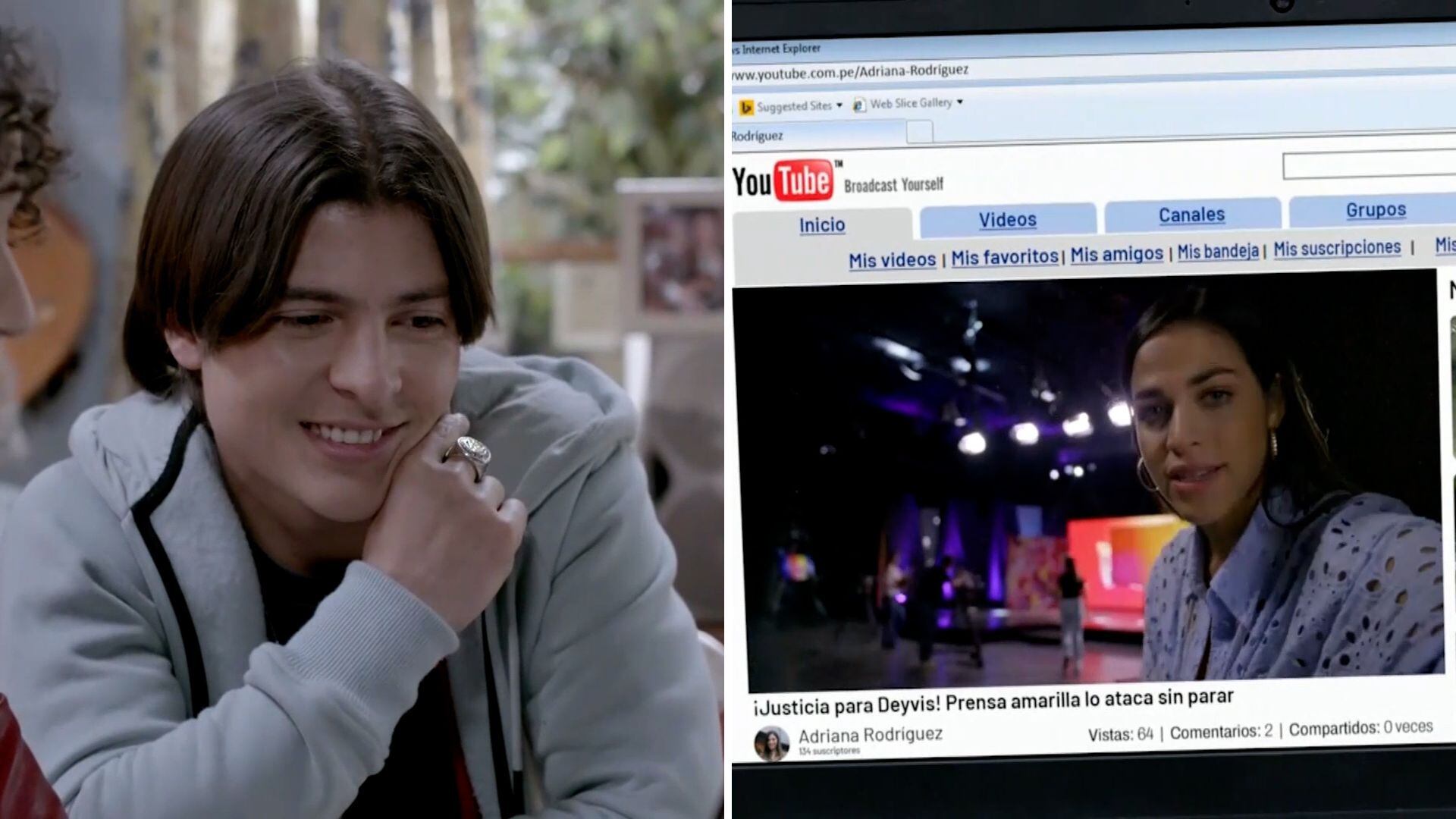 Aparece el persona de "Andrea"