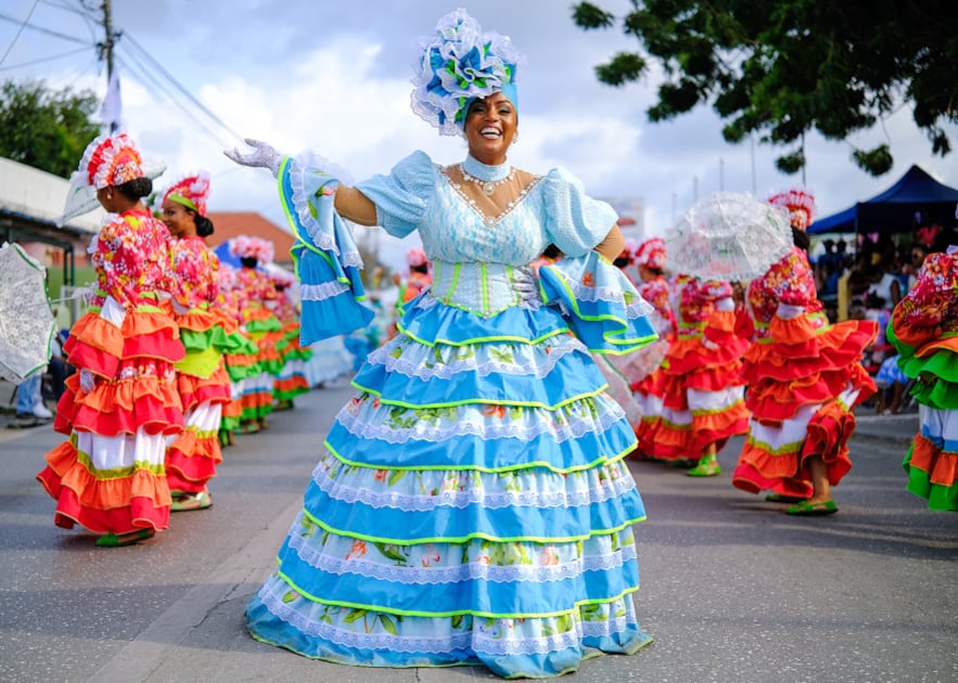 Festival Seú, una de las grandes celebraciones en Curazao. Foto: Internet.