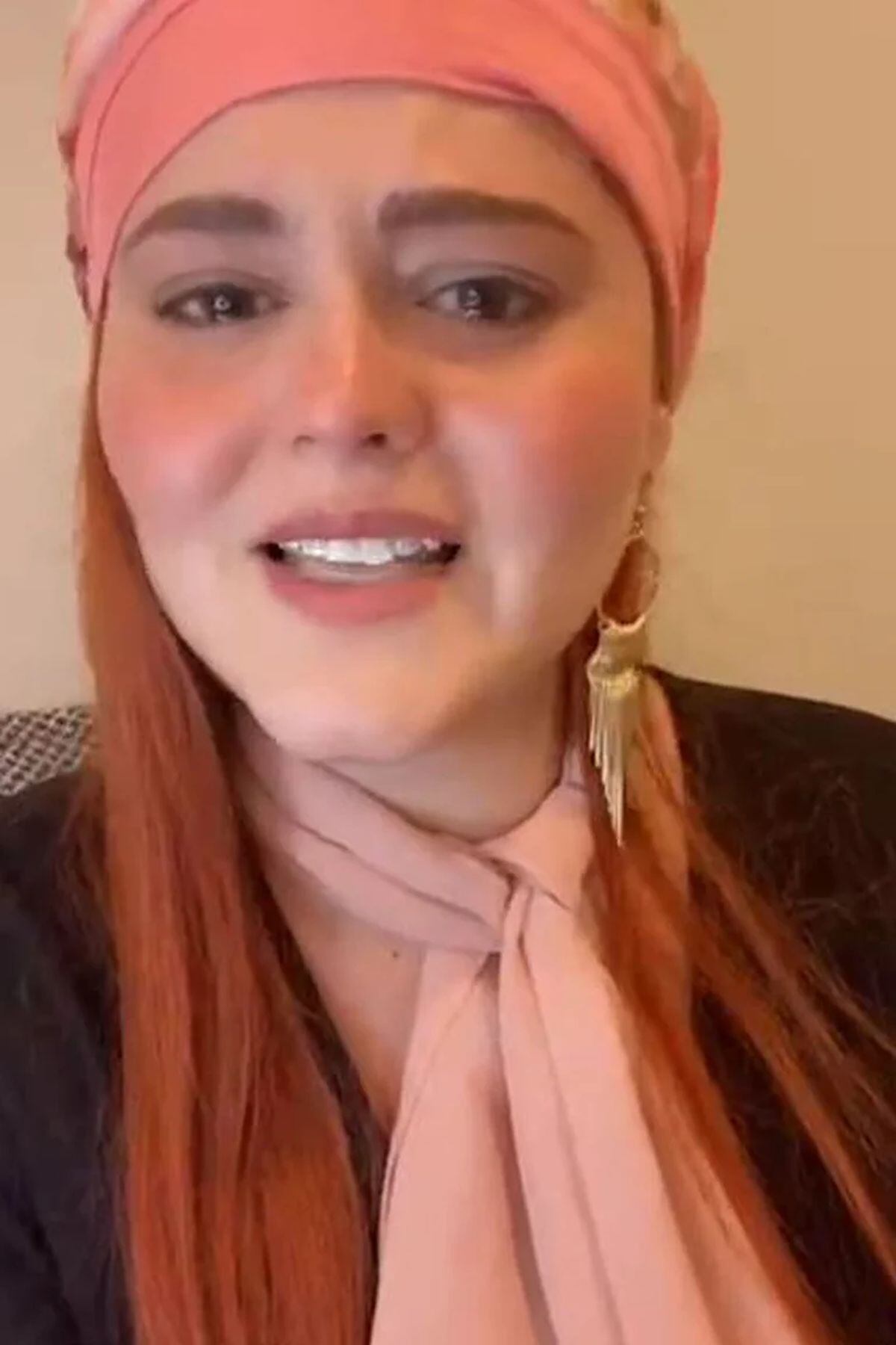 Ella usó su cuenta de Instagram para enviar un video en el que pide paren con el hostigamiento cuando le preguntan su pasado como actriz (Foto: Allisson Lozz / Instagram)