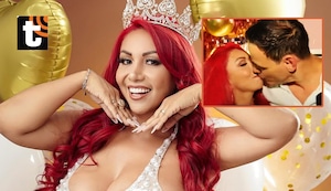 Deysi Araujo celebra su cumple y Mark Vito se la chapa delante de cámaras: “Somos cariñosos, siempre nos damos un besito”