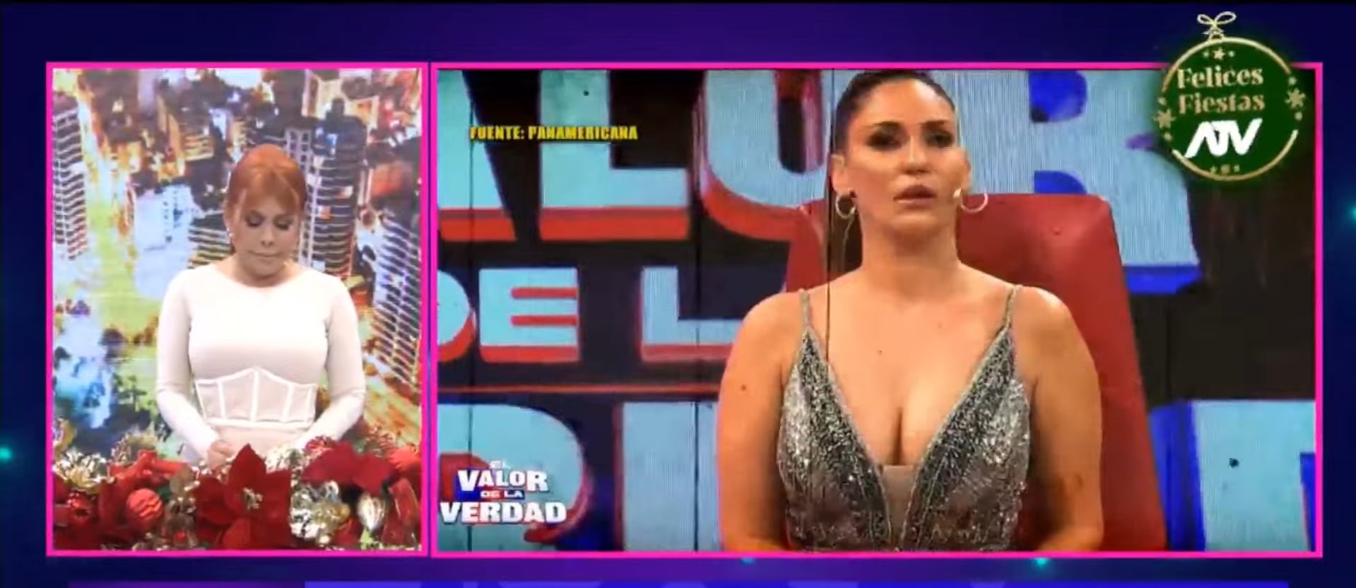 Conductora criticó a Tilsa Lozano. (Fuente: ATV)