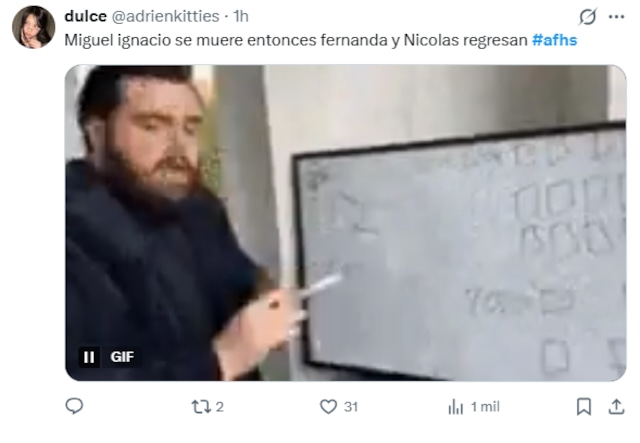 Meme que dejó el final de 'Al Fondo Hay Sitio 2025'.