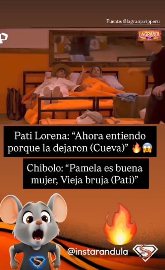 Pamela López le pide respeto a Pati Lorena y la productora le recuerda separación con Christian Cueva.