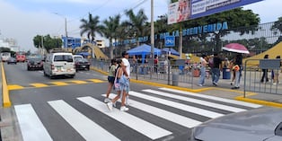 Avenidas y calles alrededor del Parque de las Leyendas fueron mejoradas.