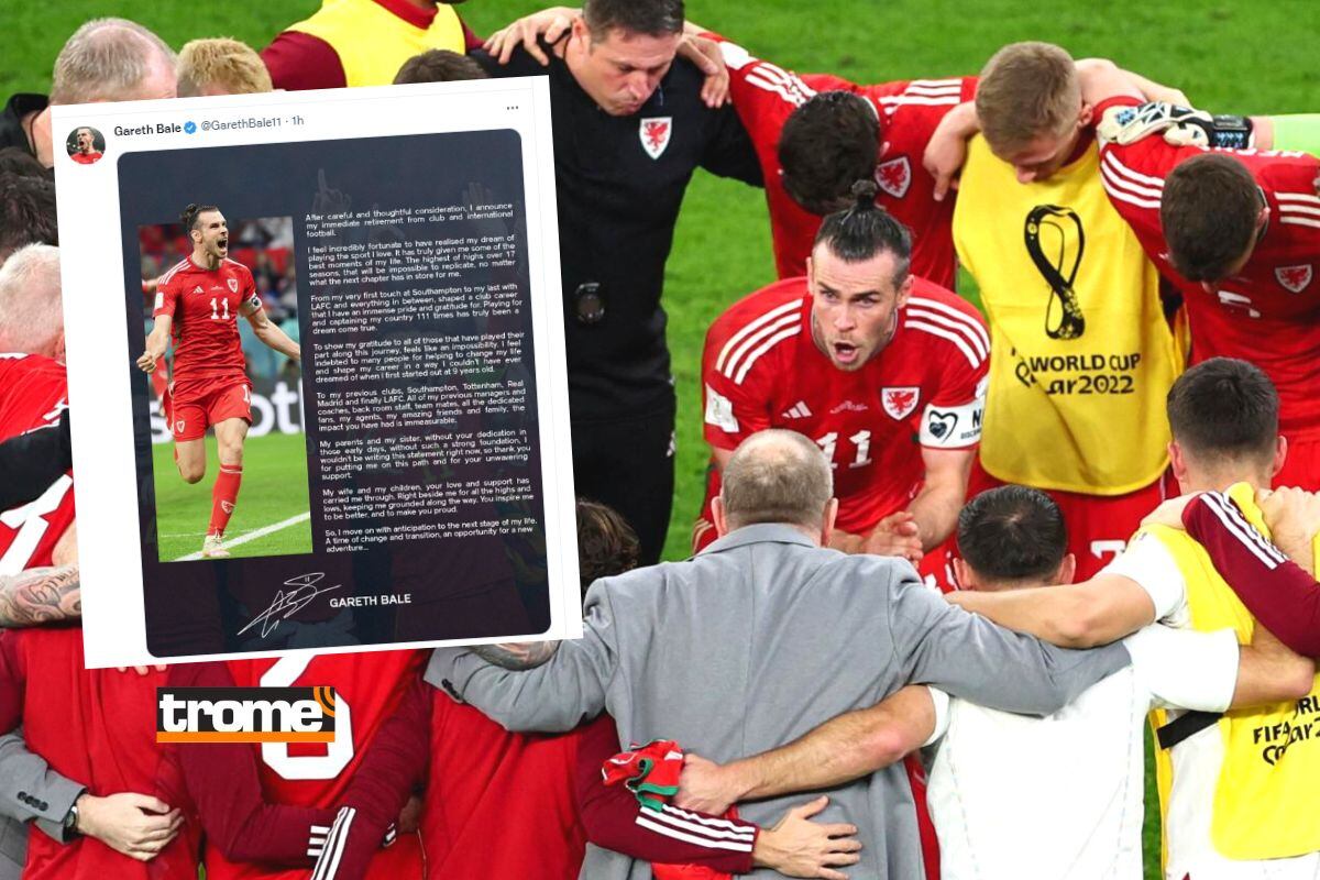 Bale también dedicó palabras para la selección de Gales (Foto: Reuters)