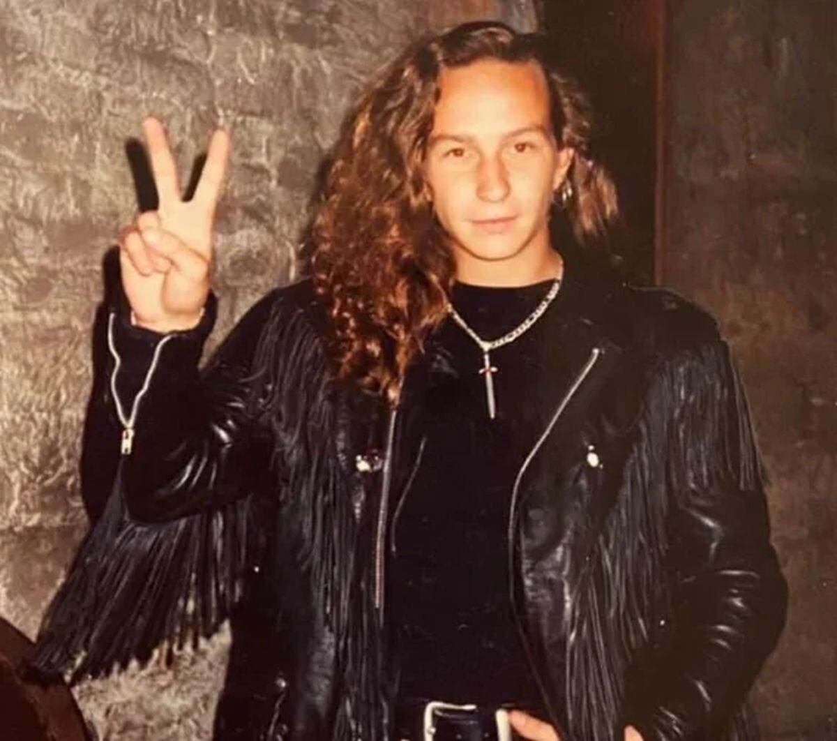 De su época cuando era un Timbiriche (Foto: Erik Rubín / Instagram)