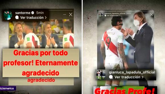 Jugadores de la Selección Peruana se despiden de Ricardo Gareca con emotivas palabras