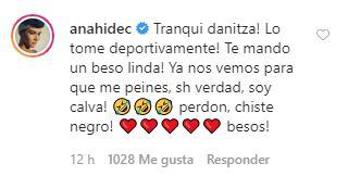 Anahí de Cárdenas le responde a Danitza García, estilista que criticó su turbante. (Foto: Captura de pantalla)