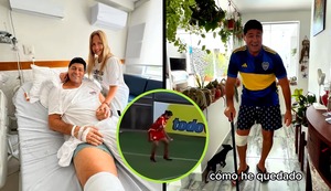 Sergio ‘Checho’ Ibarra recordó el paso del bastón tras sufrir lesión de rodilla