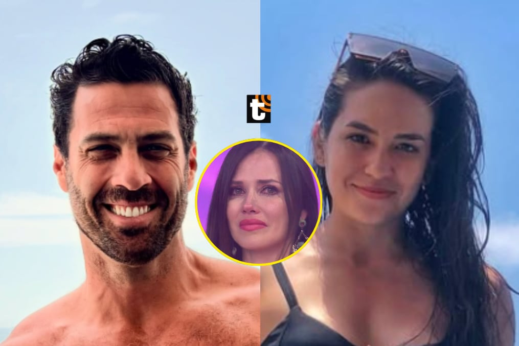 Gustavo Salcedo y la veterinaria María Pía son captados en club pese a viaje con Maju Mantilla