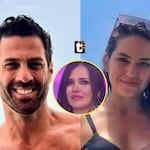 Gustavo Salcedo y la veterinaria María Pía son captados en club pese a viaje con Maju Mantilla