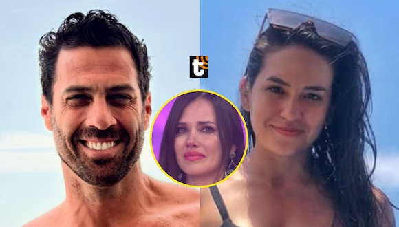 TROME - Gustavo Salcedo y la veterinaria María Pía son captados en club pese a viaje con Maju Mantilla