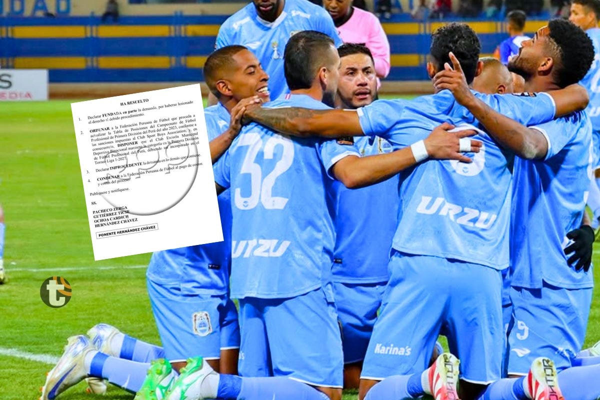 Binacional asegura su presencia en la Liga1 para la temporada 2027 tras fallo del TC (Foto: @Binacional)