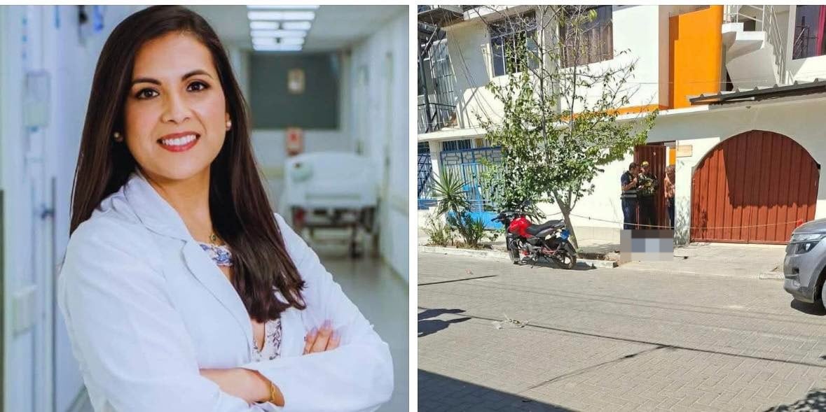 Bella doctora fue asesinada afuera de su casa.