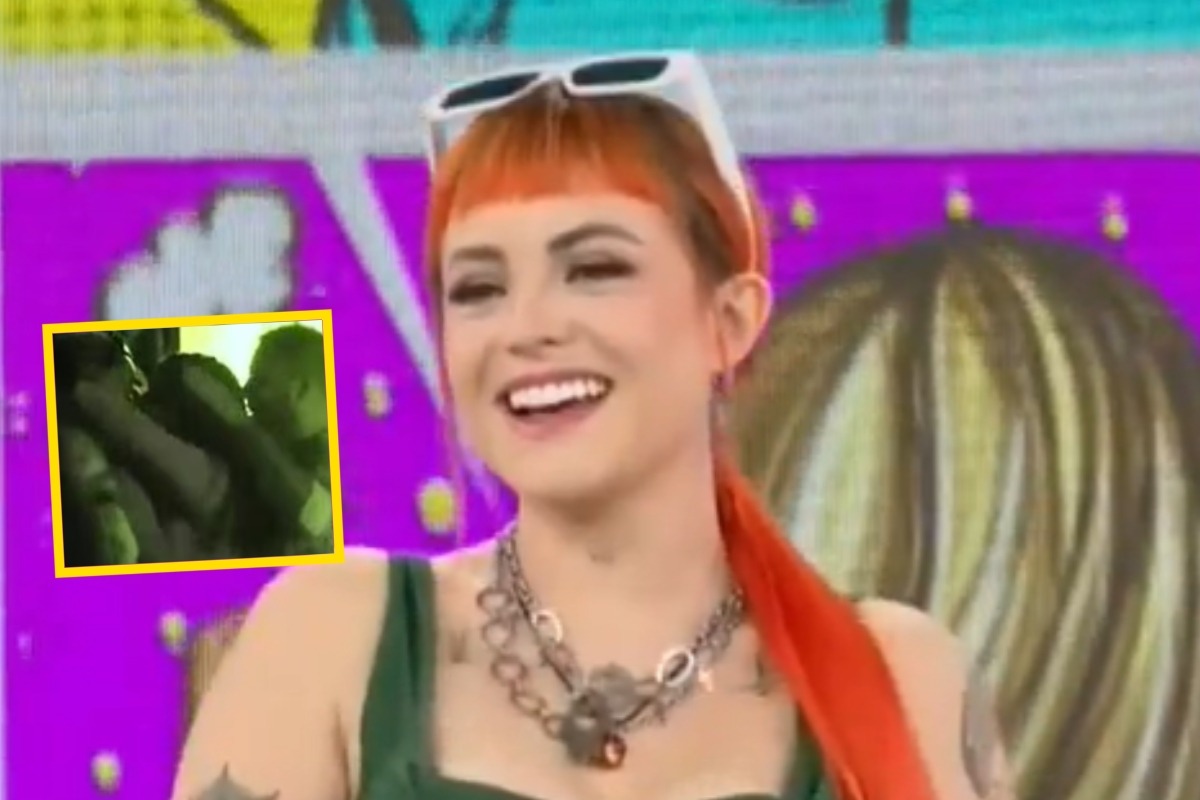 Handa responde por 'beso de a tres' con Andrea San Martín y Elías Montalvo